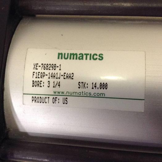 Used NUMATICS Cylinder F1EQP-14A1J-EAA2 #79991