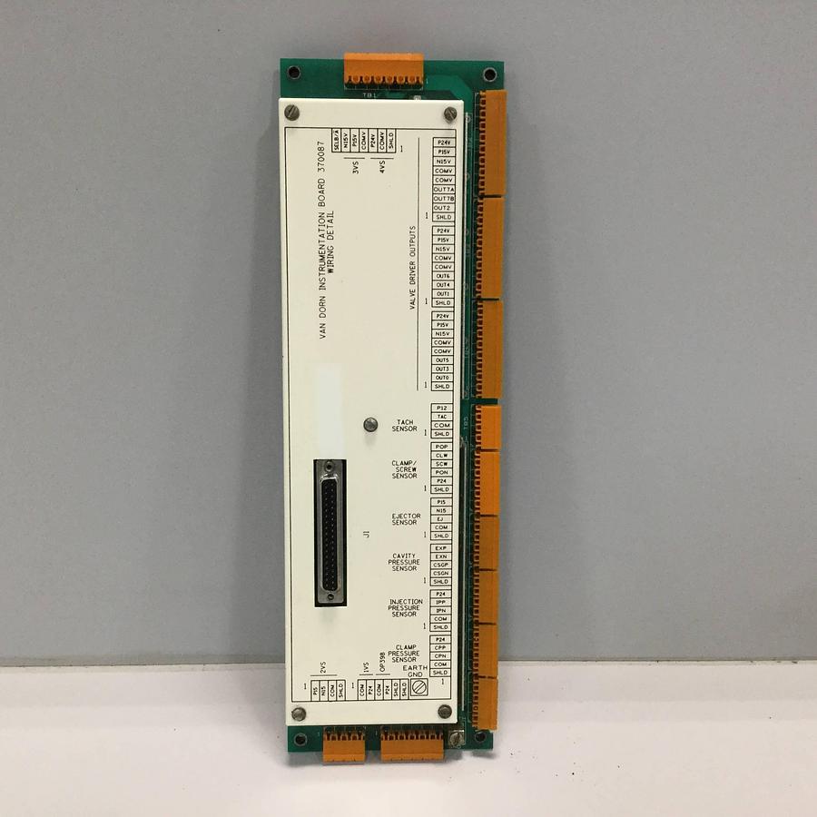 Used VAN DORN Instrumentation Board 370087 USED