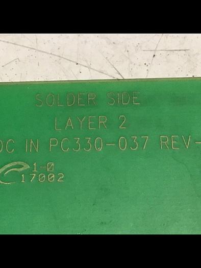 Used VAN DORN DC Input Board 330037 PC330-037 Used