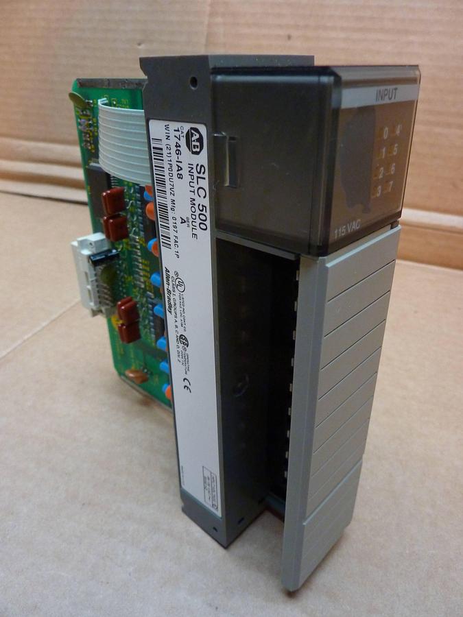 Used ALLEN BRADLEY Input Module 1746-IA8 SER A Used