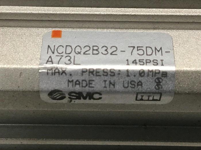 Used SMC Cylinder NCDQ2B32-75DM-A73L #112915