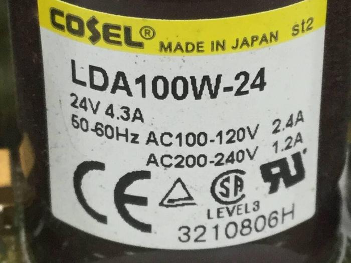 Used COSEL Power Supply Circuit Board LDA100W-24 #100688