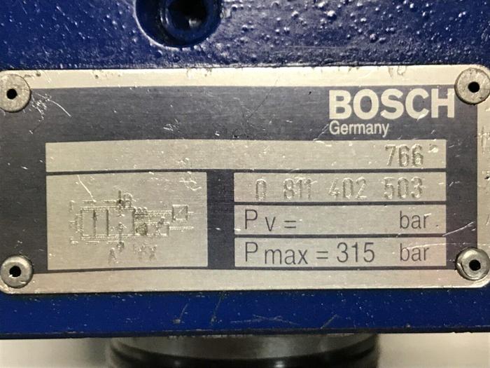 Used BOSCH Valve 0 811 402 503 Used