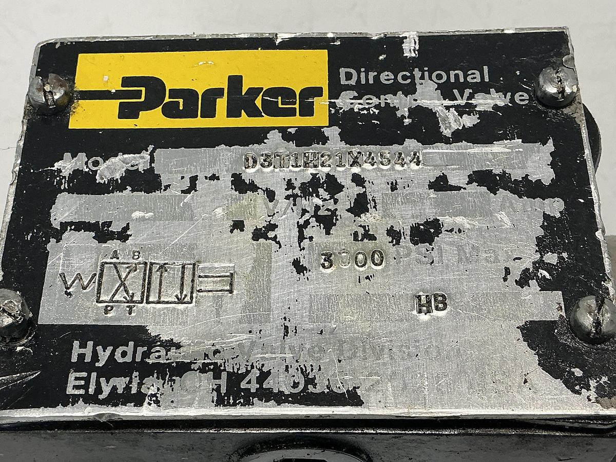 Used PARKER D3T1H21X4544