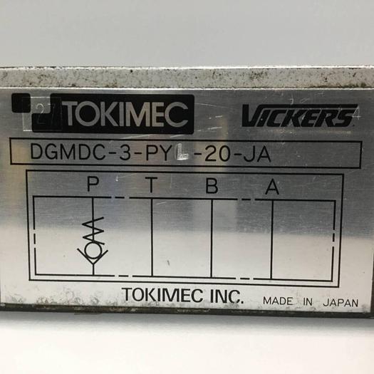 Used VICKERS Tokimec Valve DGMDC3PYL20JA #91732