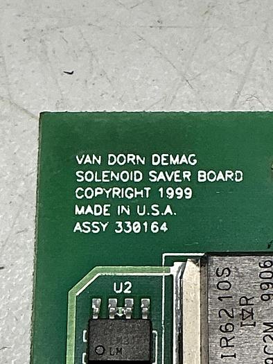 Used VAN DORN DEMAG ASSY 330164