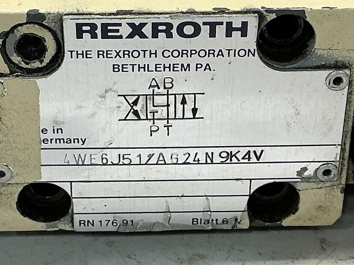Used REXROTH 4WE6J51/AG24N9K4V