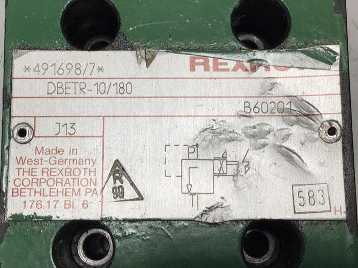 Used MANNESMANN REXROTH Valve DBETR-10/180 #135538