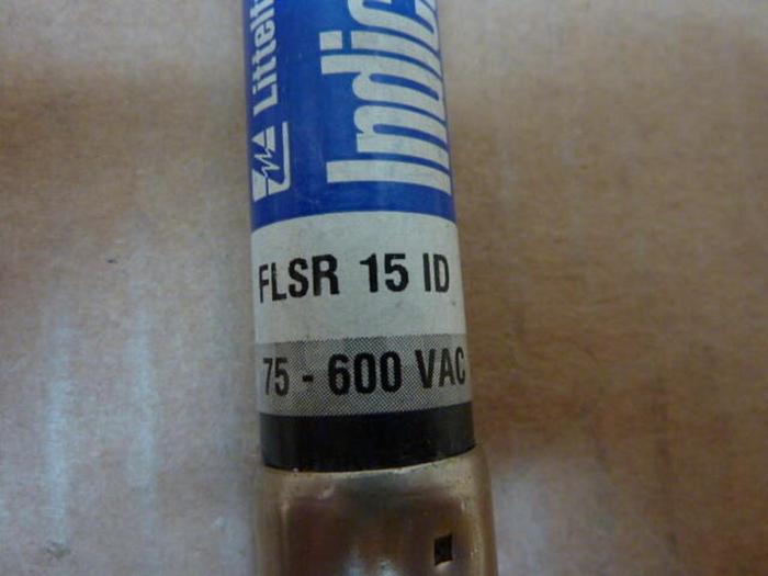 Used LITTELFUSE 15 Amp Fuse FLSR-15-ID #26799