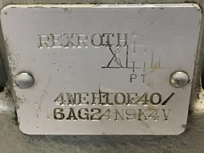 Used REXROTH Valve 4WEH10E40/6AG24N9K4 #137926