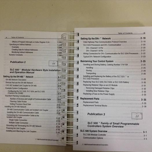 Used ROCKWELL Documentation Reference Guide ABT-1747-DRG70 #70752