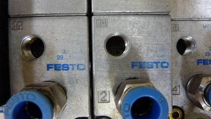 Used FESTO Control Block / Valve Terminal TN 18 859 Used