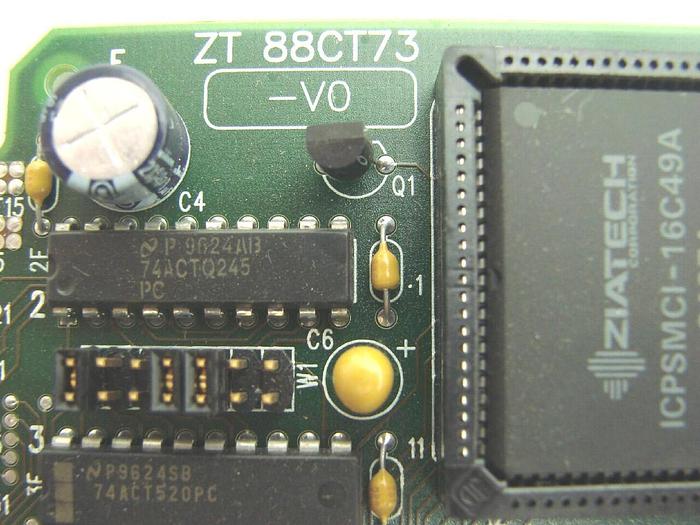 Used ZIATECH Circuit Board ZT88CT73 #6584