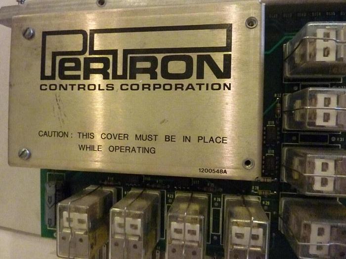 Used PERTRON Relay Board 1400288 #5138