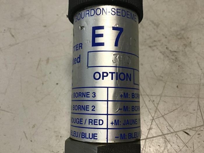 Used BOURDON SEDEME Transmitter E7 12 Used #143669