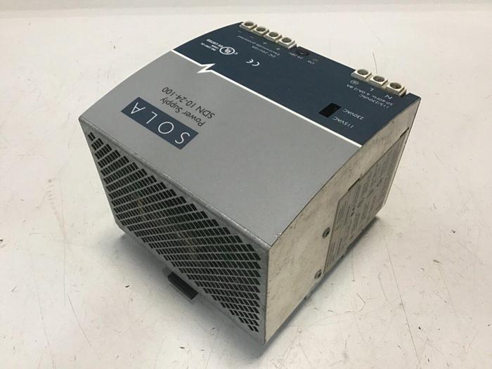 Used SOLA ELECTRIC Power Supply SDN10-24-100 #126920