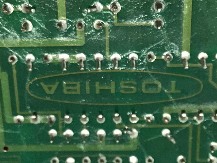 Used TOSHIBA Injectvisor-SII Memory Board V1MM Used