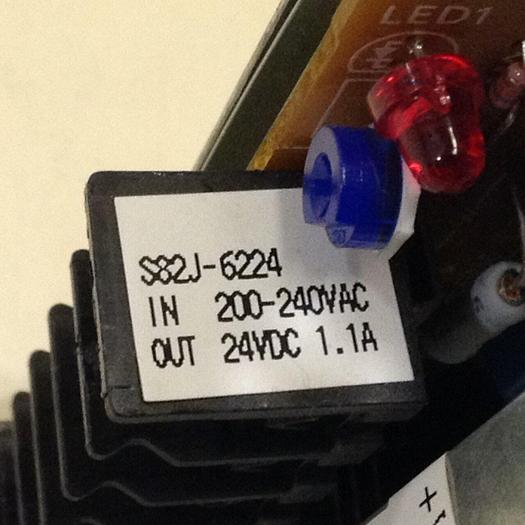 Used OMRON Power Supply S82J-6224 #80364