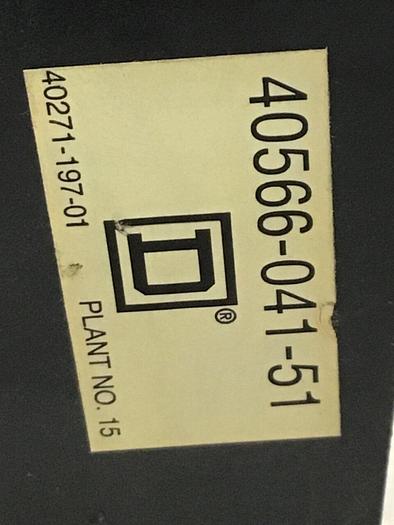 Used SQUARE D Disconnect Switch 9422TCF33 #134062