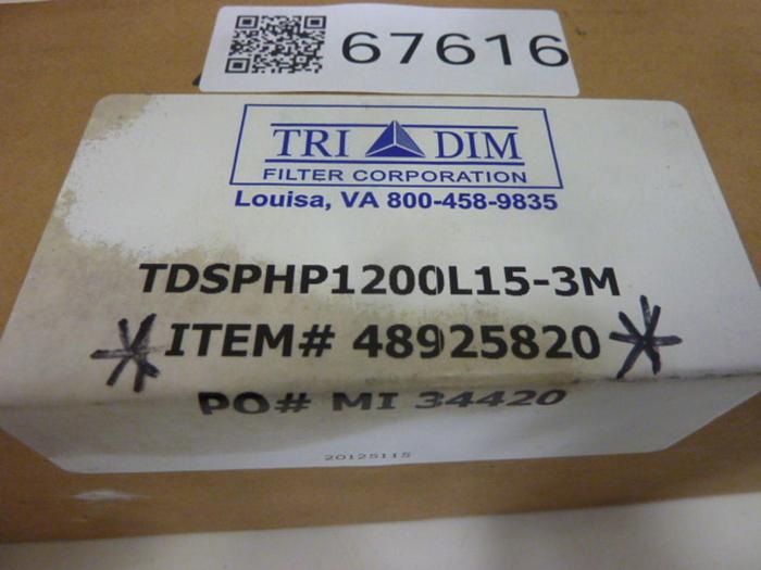 TRI DIM Filter Element TDSPHP1200L15-3M #67616