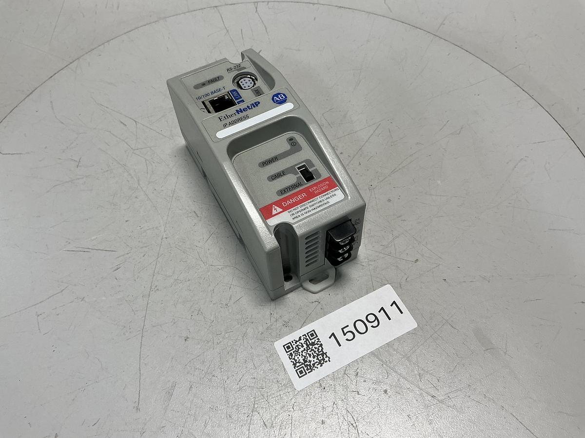 Used ALLEN BRADLEY 1761-NET-ENI SER. D