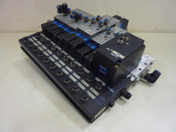 Used FESTO Control Block / Valve Terminal IFB8-02 #61267