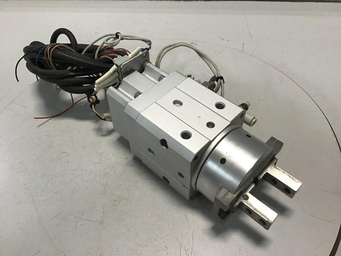 Used SMC Rotary Gripper MRHQ25D-180SX-M-BVL-M-BL-X169 Used