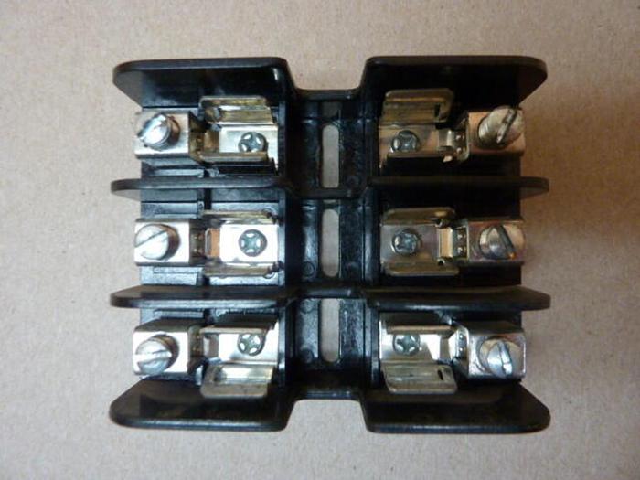 Used GOULD 30 Amp Fuse Holder 30353 #30106