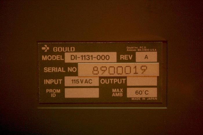 Used GOULD Input Module D1-1131-000 #20992