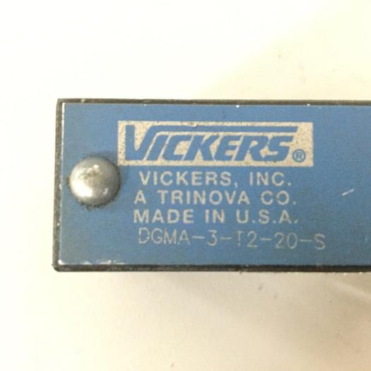 Used VICKERS Valve DGMA3T220S #91412