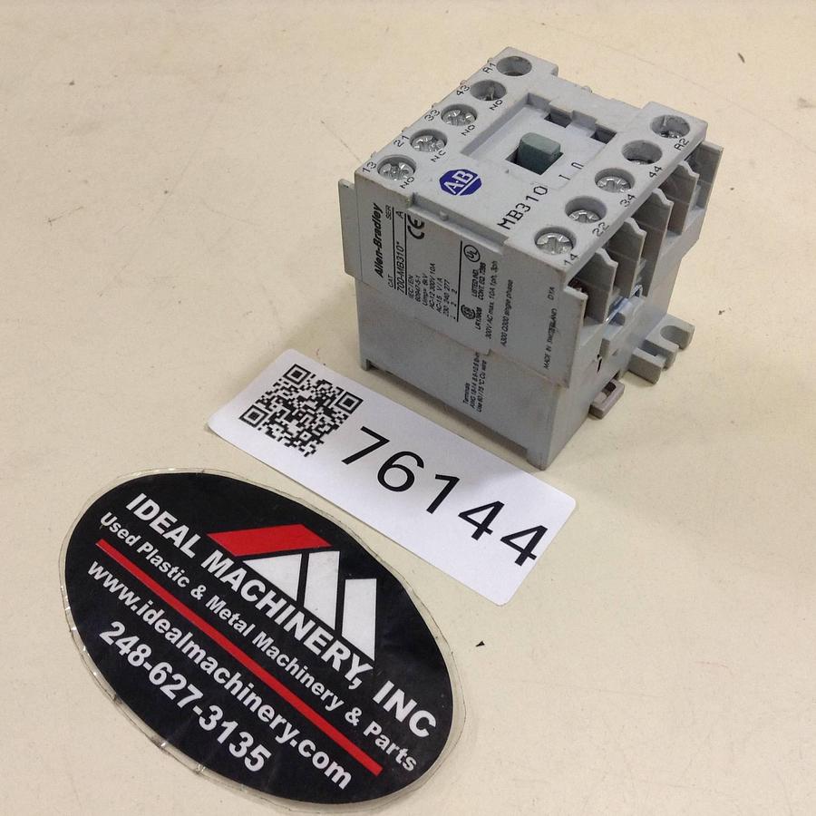 Used ALLEN BRADLEY Contactor 700-MB310 SER A Used