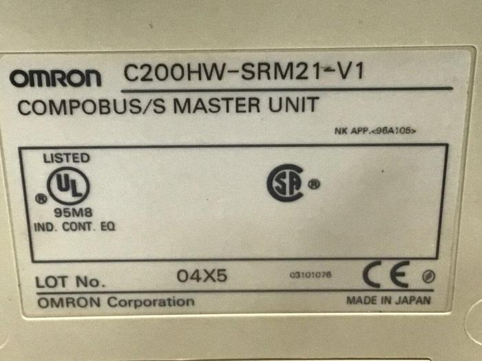 Used OMRON Module C200HW-SRM21-V1 #122624