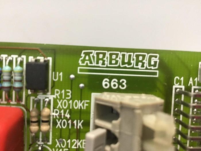 Used ARBURG Circuit Board 663 #117632