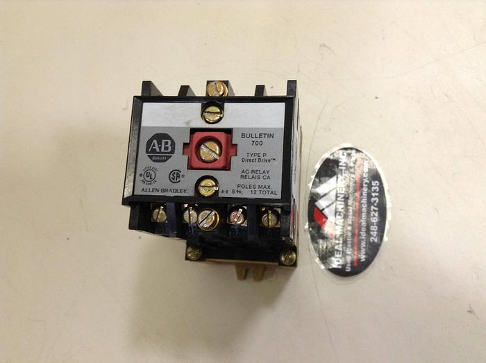 Used ALLEN BRADLEY 700-P1200A1 SER B USED #75833