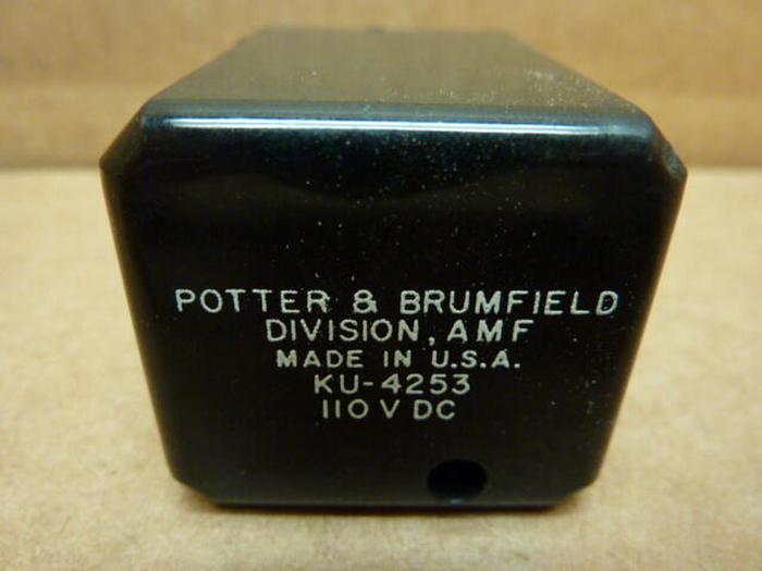 Used POTTER & BRUMFIELD Relay KU-4253 #27589