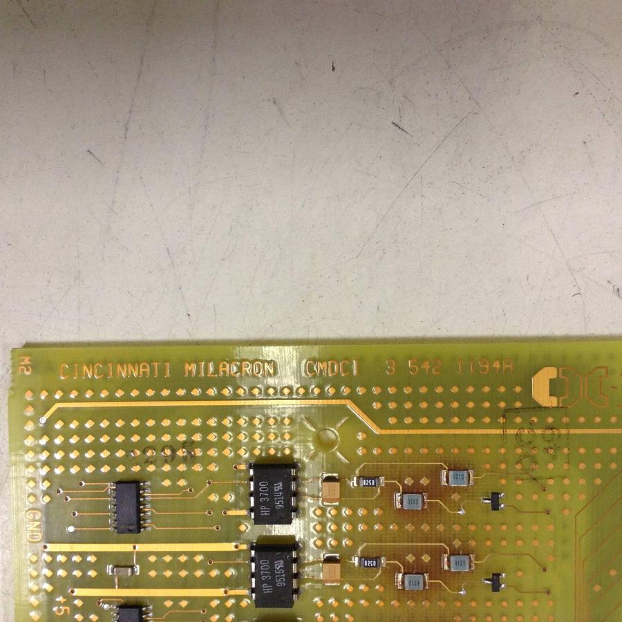 Used CINCINNATI MILACRON Circuit Board 3-542-1194A Used