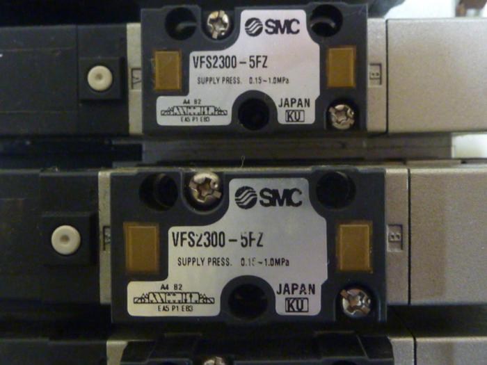 Used SMC Control Block w/ Valves ARBF2000-00-P-1 #61347