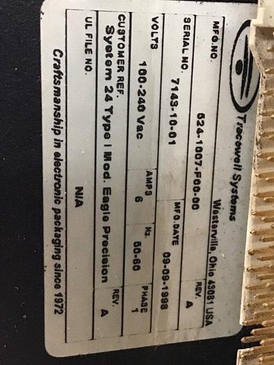 Used TRACEWELL SYSTEMS Power Supply And Case 524-1007-F00-00 #129348