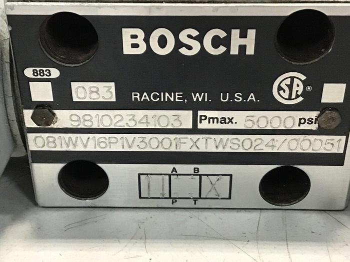 Used BOSCH Valve 9810234103 Used