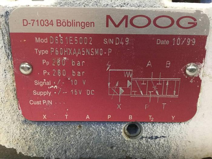 Used MOOG Servo Jet Valve D661E5002 Used