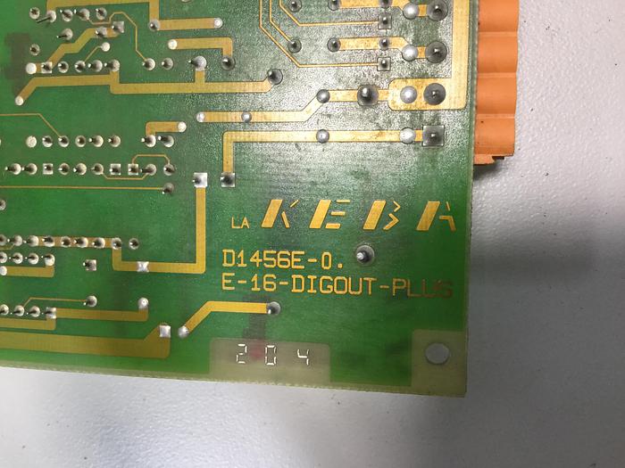 Used KEBA Engel Output Board E-16-DIGOUT-PLUS D1456E-0 Used