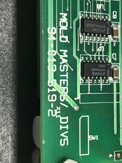 Used MOLD MASTER Temperature Control Panel SM-20XL #125113