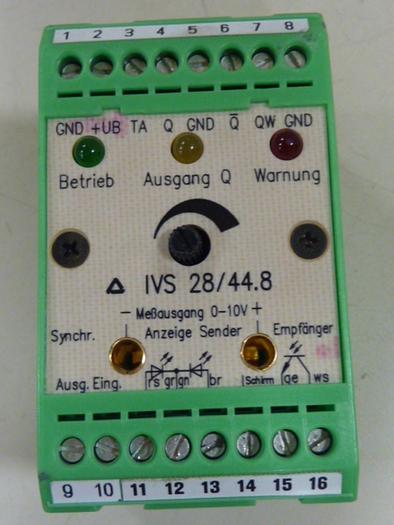 Used LEUZE Amplifier IVS 28/44.8 #52244