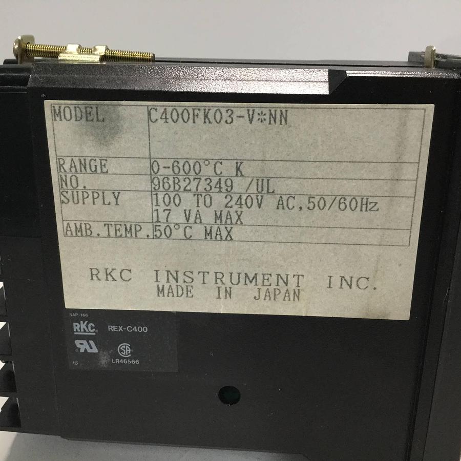 Used RKC Temperature Control REX-C400FK03VNN USED