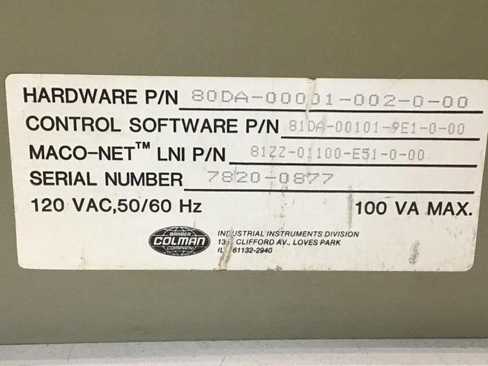 Used BARBER COLMAN Temperature Module 80DA-00001-002-0-00 #113145