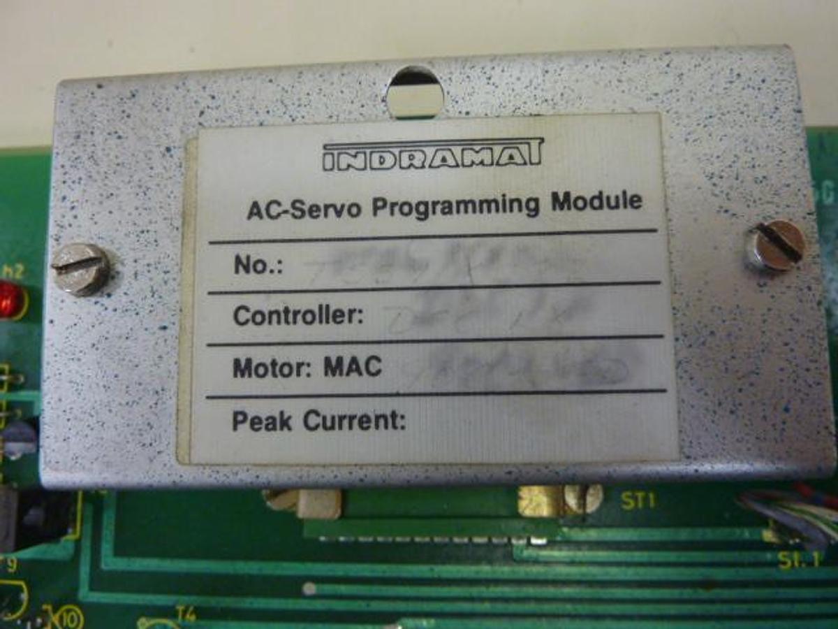 Used INDRAMAT Circuit Board 109-450-3201B-5 #60158