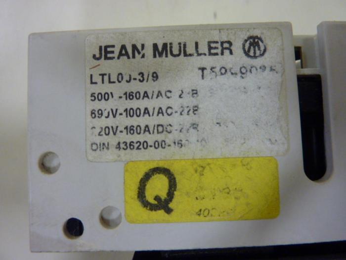 Used JEAN MULLER Disconnect Switch LTL00-3/9 #58870