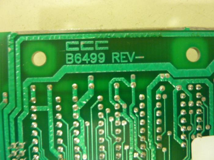 Used COMPUTER CONVERSION Circuit Board B6498 #58881