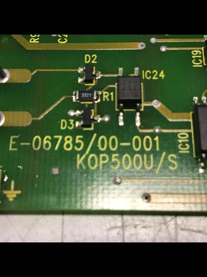 Used BACHMANN ELECTRONIC Control Card KOP500U/S USED