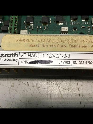 Used REXROTH Circuit Board R978021618 VT-HACD-1-12/V0/1-0-0 Used